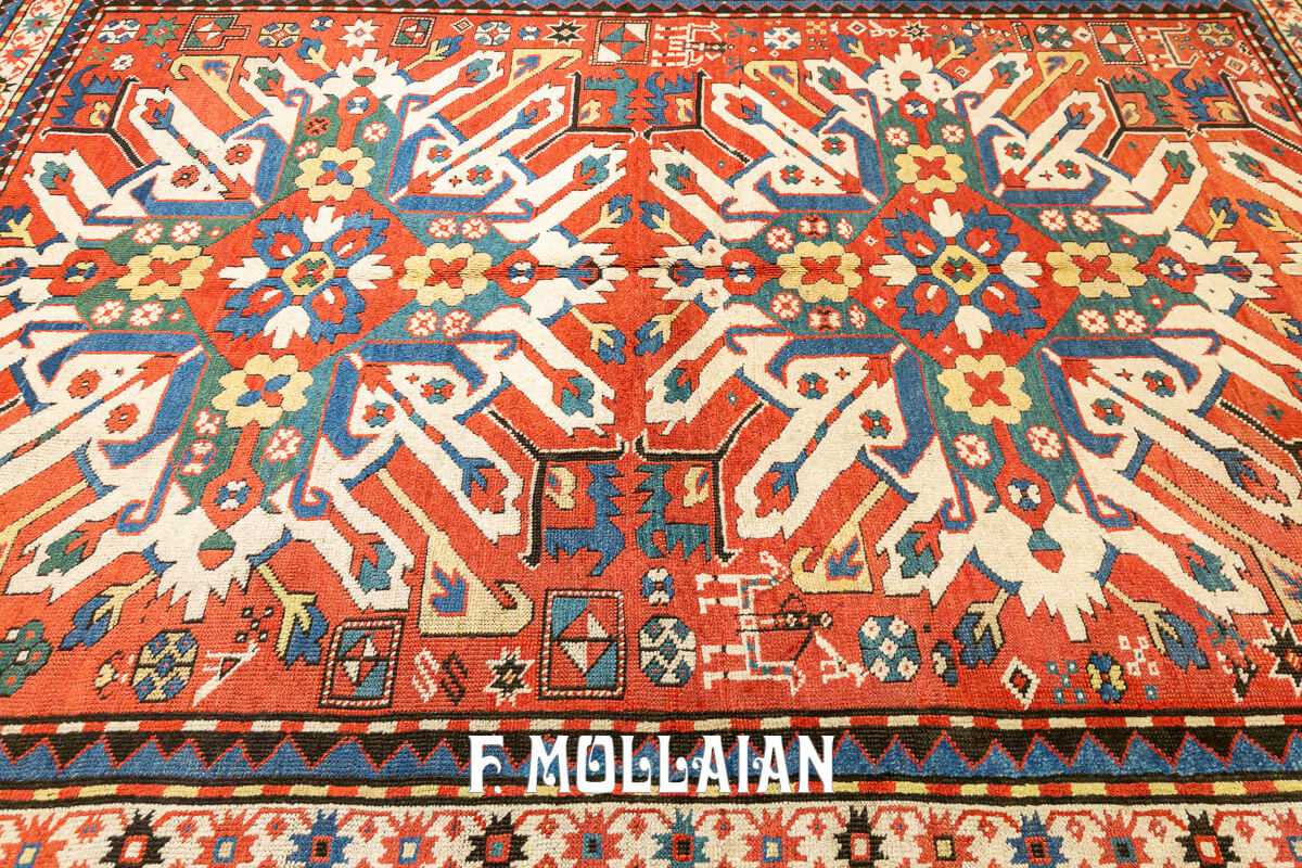 Kazak Adler Rug Eagle Design n°:419672